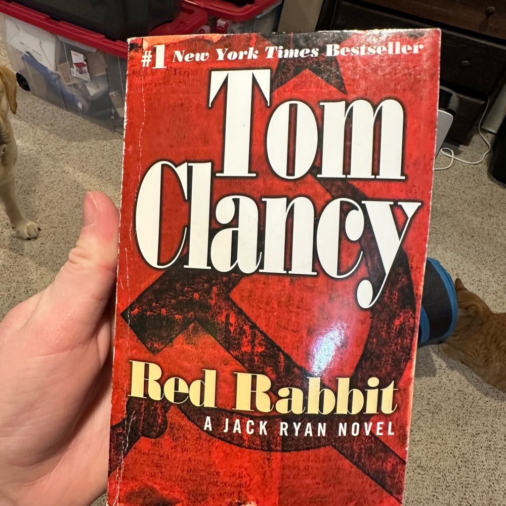 Tom Clancy Red Rabbit Book